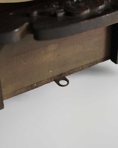 【２営業日以内に発送可能】日本時計／竹模様のケースが美しい振り子時計